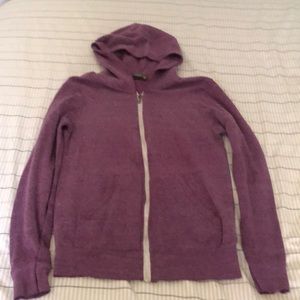 Purple Zippered Hoodie